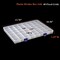 2 Pack Fixed 48 Grids Clear Plastic Divider Storage Box, Transparent Organizer Container Case for Bead, Button, Jewelry, Diamond, Craft, Small Parts, Sewing Kit,DIY Accessories